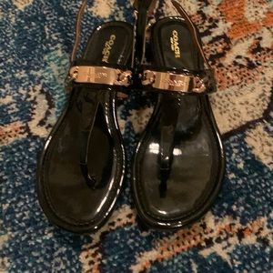 Excellent condition Coach sandals worn once